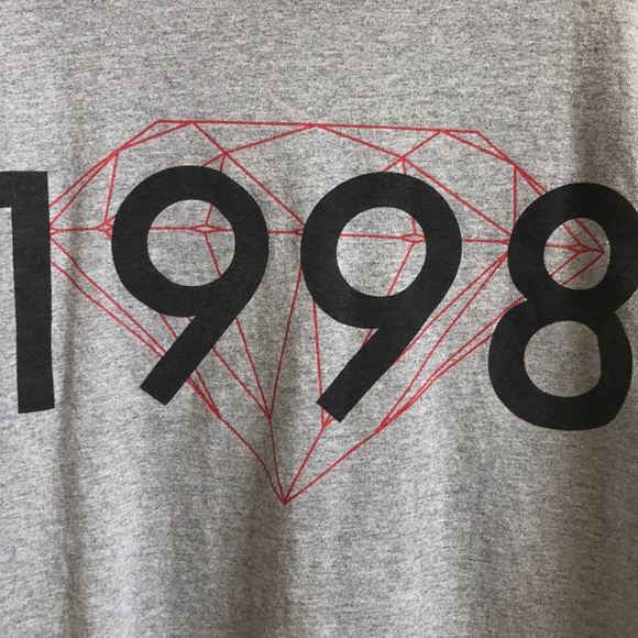 Men’s Street Wear Casual T-Shirt Diamond Supply 98 - Picture 4 of 5